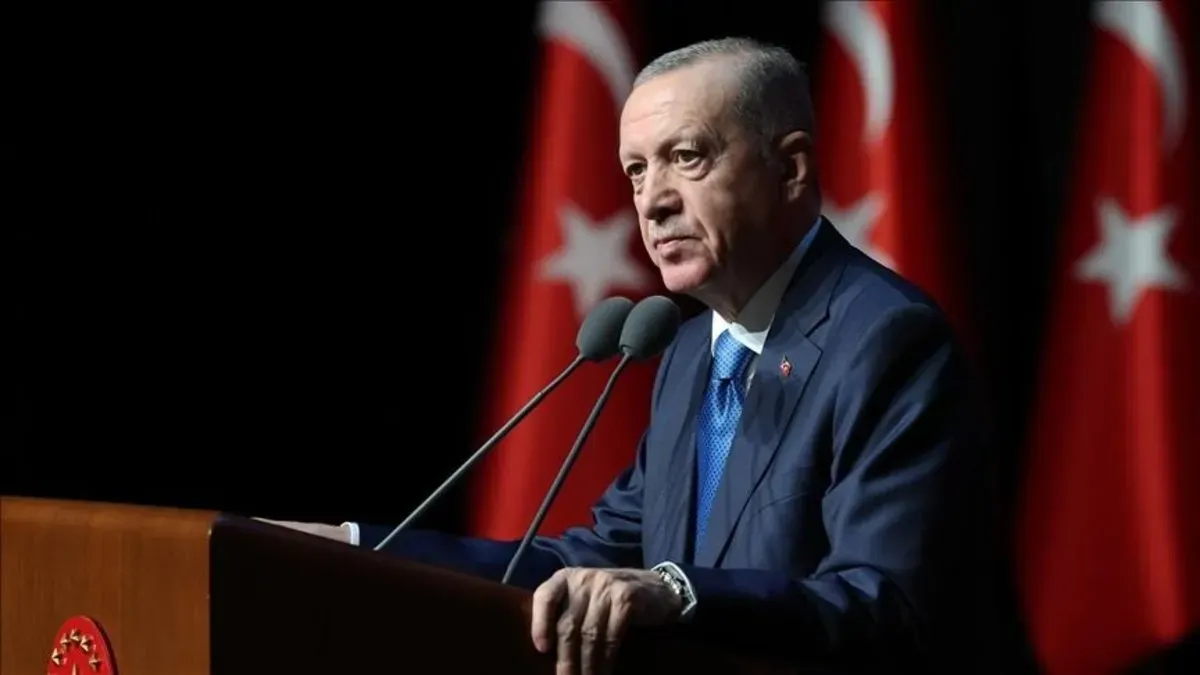 Başkan Erdoğan'dan Azerbaycan'ın 9 Kasım Devlet Bayrak Günü'ne Kutlama Mesajı