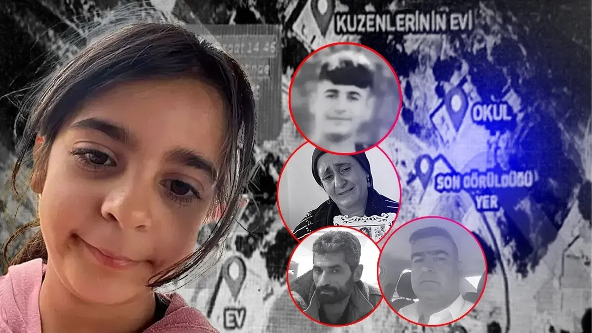 Narin Güran Cinayetinde HTS Kayıtlarının Dakika Dakika Şeması Yayınlandı