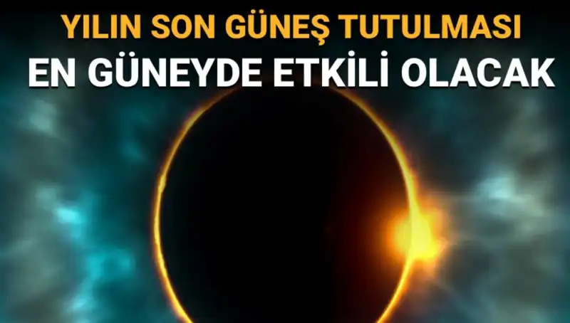 Eylül Ayındaki Güneş Tutulması: Ay, Güneş'in Yüzde 85'ini Örtecek