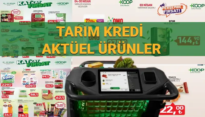 Tarım Kredi Marketleri'nden Şok İndirimler: 4-7 Nisan Arasında Neler Var?