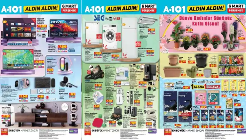 A101 6 Mart Aktüel Ürünler: Elektrikli Süpürge ve Daha Fazlası İle Dolu!