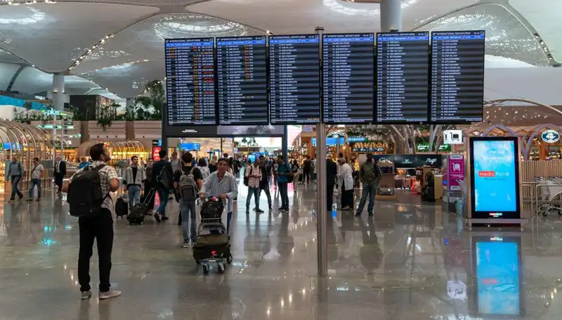 2023'te Dünyanın En Yoğun Havalimanları Açıklandı: İstanbul'un Sırası Ne?