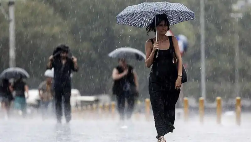 Meteoroloji Uyardı: İstanbul ve Ankara'yı Vuracak Sağanak Yağış Geliyor!