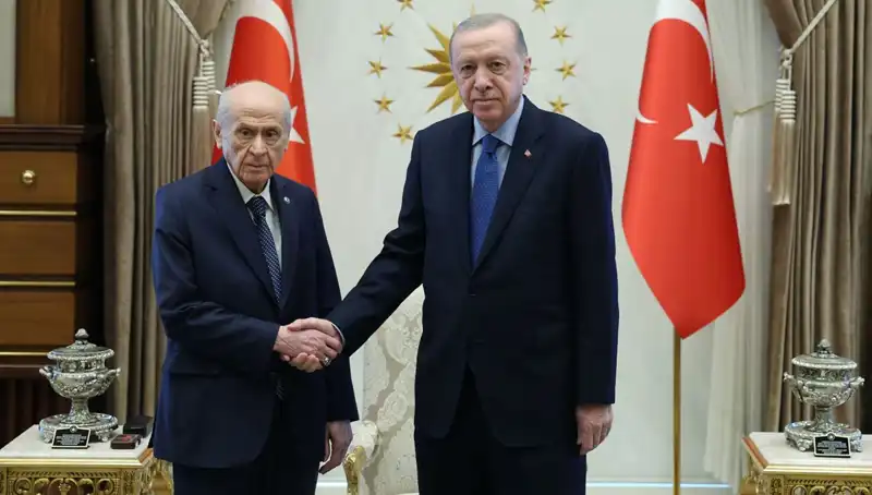 Cumhurbaşkanı Erdoğan ve Bahçeli, Siyasi Gündemi Değerlendirdi