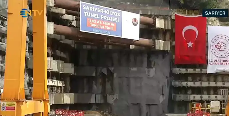 Sarıyer-Kilyos Tüneli: İstanbul'da 35 Dakikalık Yol 5 Dakikaya İnecek!
