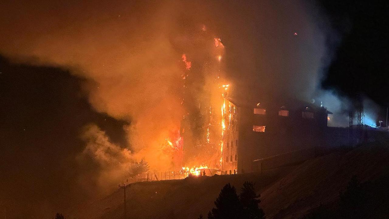 Kartalkaya Kayak Merkezi'nde Otelden Yangın Felaketi: 6 Ölü, 31 Yaralı