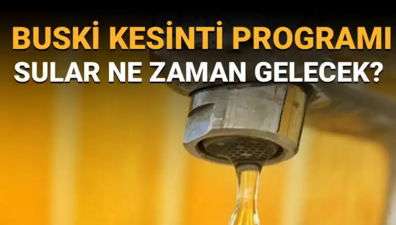 Bursa Nilüfer'de Bu Hafta Su Kesintileri ve Dönüş Tarihleri