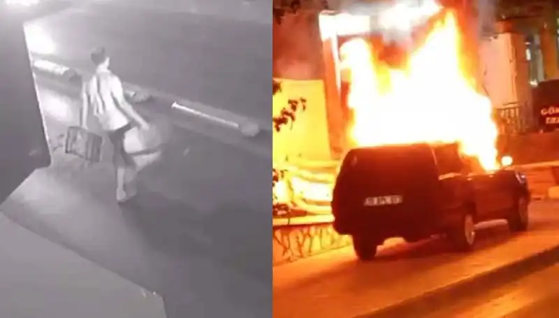 Boşanma Sürecinde İnanılmaz Olay: Eşinin Aracını Yaktı!