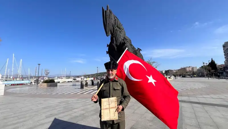 İstanbul'dan Çanakkale'ye Şehitler İçin 7 Yıldır Devam Eden Anlamlı Yürüyüş