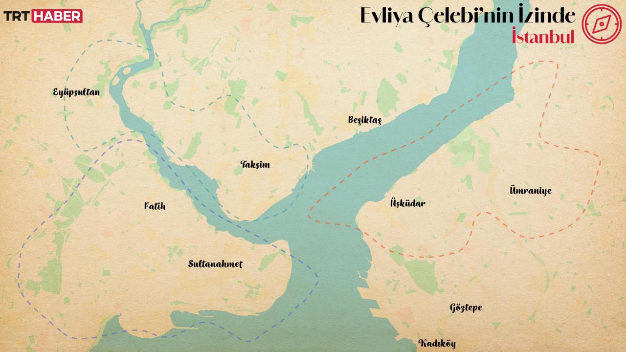 Evliya Çelebi'nin İstanbul Sevdalısı Gezisi