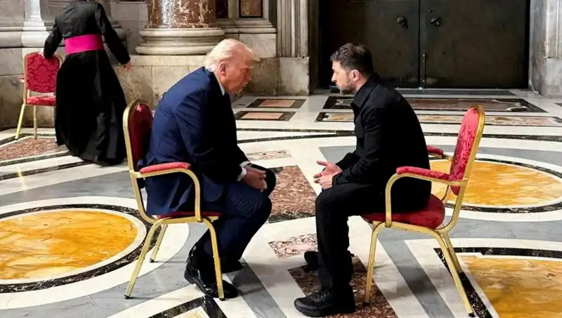 Zelenski, Trump ile Görüşmesini Değerlendirdi: "En İyi Anlaşma Vatikan'da Sağlandı"