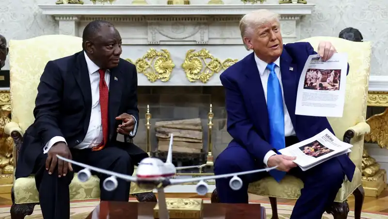 Trump, Güney Afrika'da Beyazlara Soykırım İddiasında Bulundu!