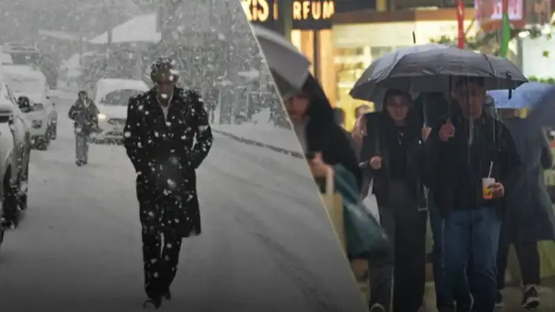 Türkiye'yi Saracak Üç Gün Sürecek Yağışlı Hava Tahmini
