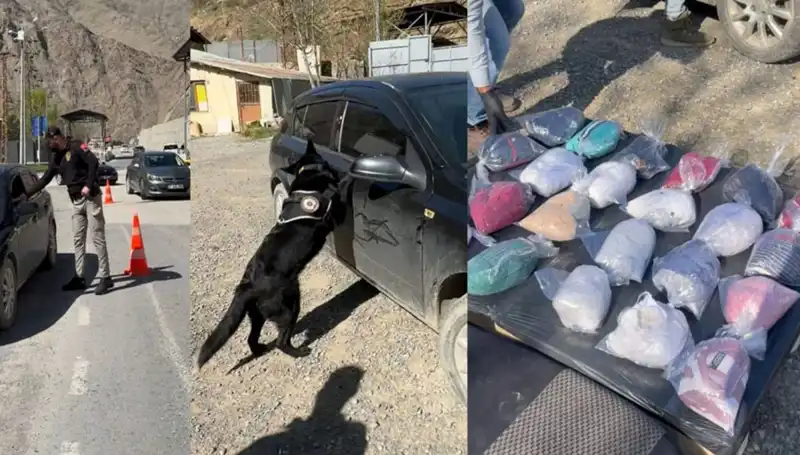 Şüphe Üzerine Durdurulan Araçta Uyuşturucu Operasyonu Gerçekleşti