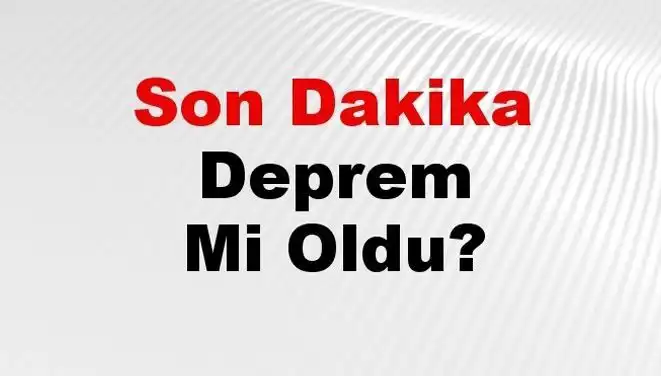 Malatya’da Son Dakika Deprem: Neler Oluyor?